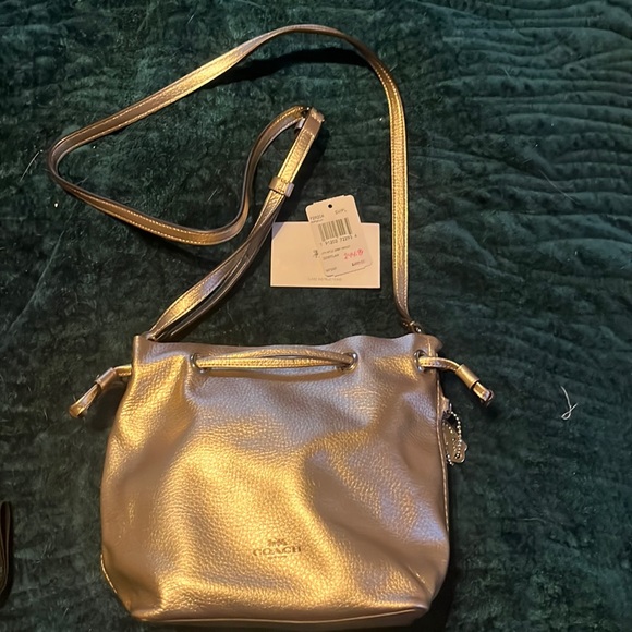 Coach Handbags - Metallic coach purse
